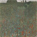 Mohnfeld symbolisme Gustav Klimt